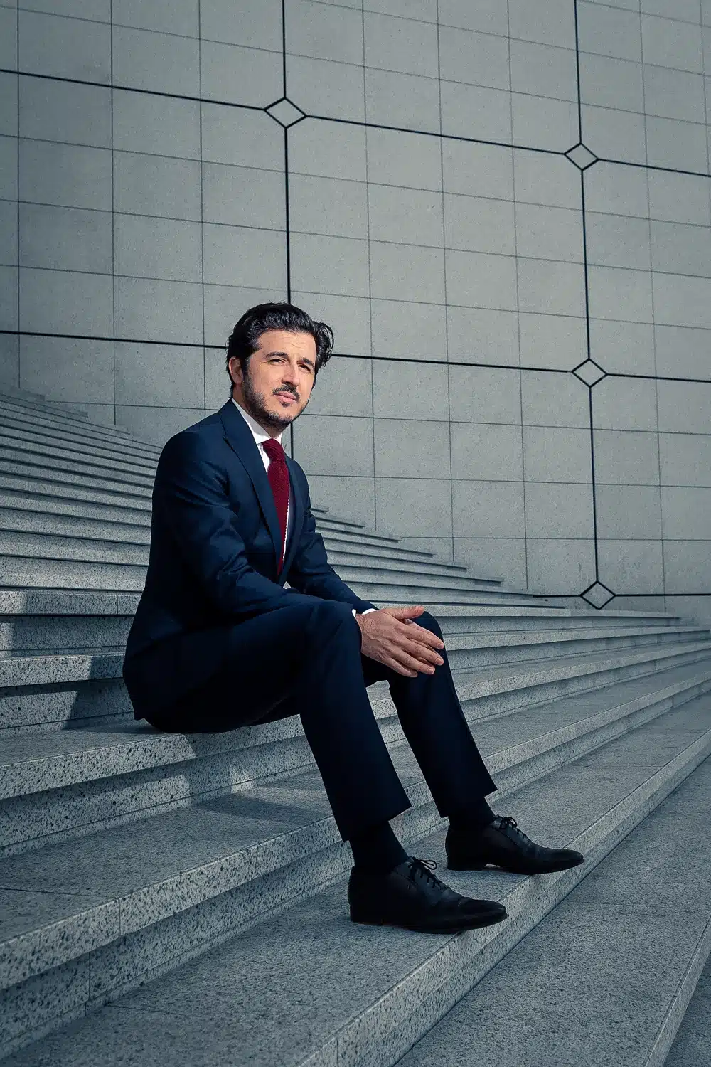 Portrait professionnel d'un dirigeant réalisé par un photographe d'entreprise