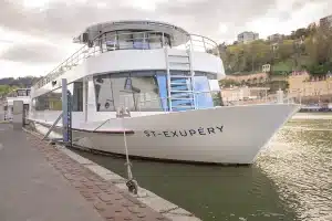 Reportage photo réalisé lors d'un diner croisière sur le Rhône