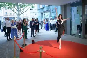 Reportage photo réalisé lors de l'inauguration d'un bâtiment à Lyon 6. Studio Chaillou : photographe evenementiel à Lyon