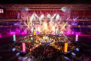 Cérémonie de clôture des WorldSkills International au Groupama Stadium de Lyon - Reportage photo événementiel