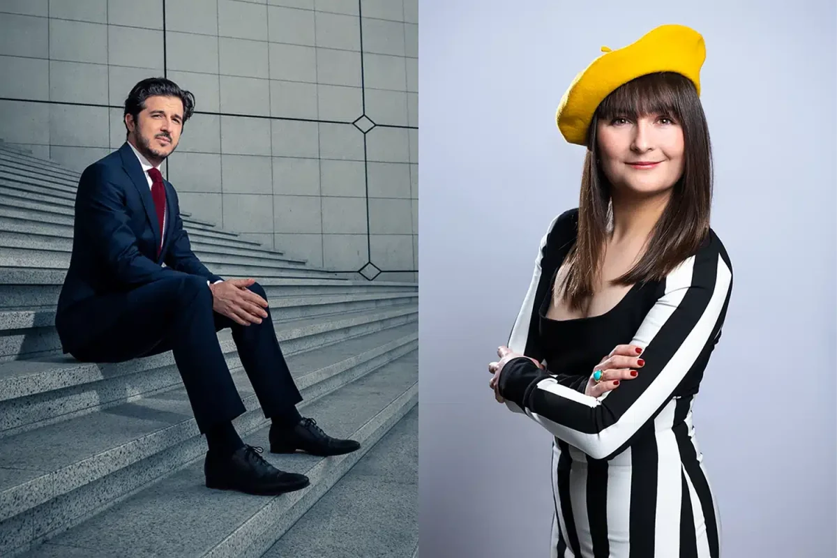 Portraits professionnels à Lyon : portrait environnemental en extérieur et portrait studio fond neutre - Photographe portrait Lyon